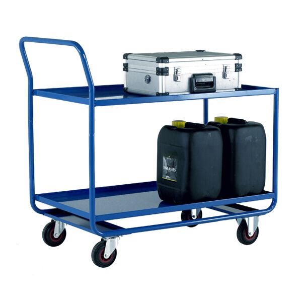 Trolley with 2 Steel Shelves